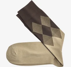 Argyle Colorblock Socks