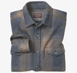 Brushed Button-Front Knit