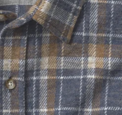 Brushed Button-Front Knit