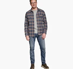 Brushed Button-Front Knit