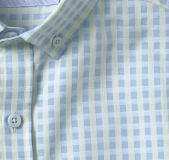 Button-Collar Premium Cotton Shirt