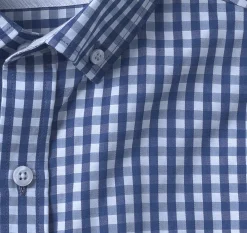 Button-Collar Premium Cotton Shirt