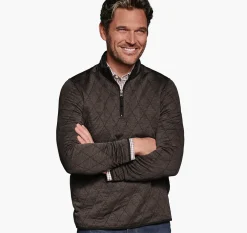 Diamond Quilt Quarter-Zip