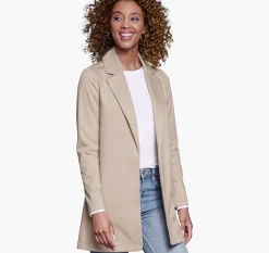 Herringbone Knit Blazer