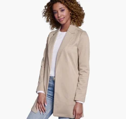 Herringbone Knit Blazer