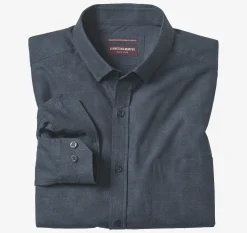 Long-Sleeve Jacquard Shirt