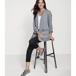M&eacute;lange Knit Blazer