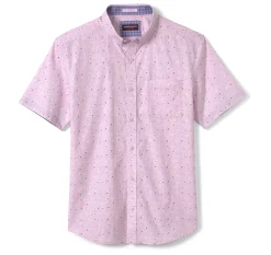 Printed Cotton Short-Sleeve Shirt