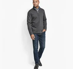 Reversible Solid Quarter-Zip