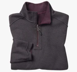 Reversible Solid Quarter-Zip