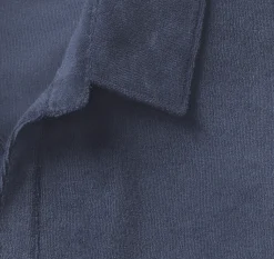 Terry Open Collar Polo