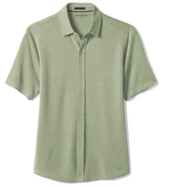 Vintage Birdseye Button-Front Shirt