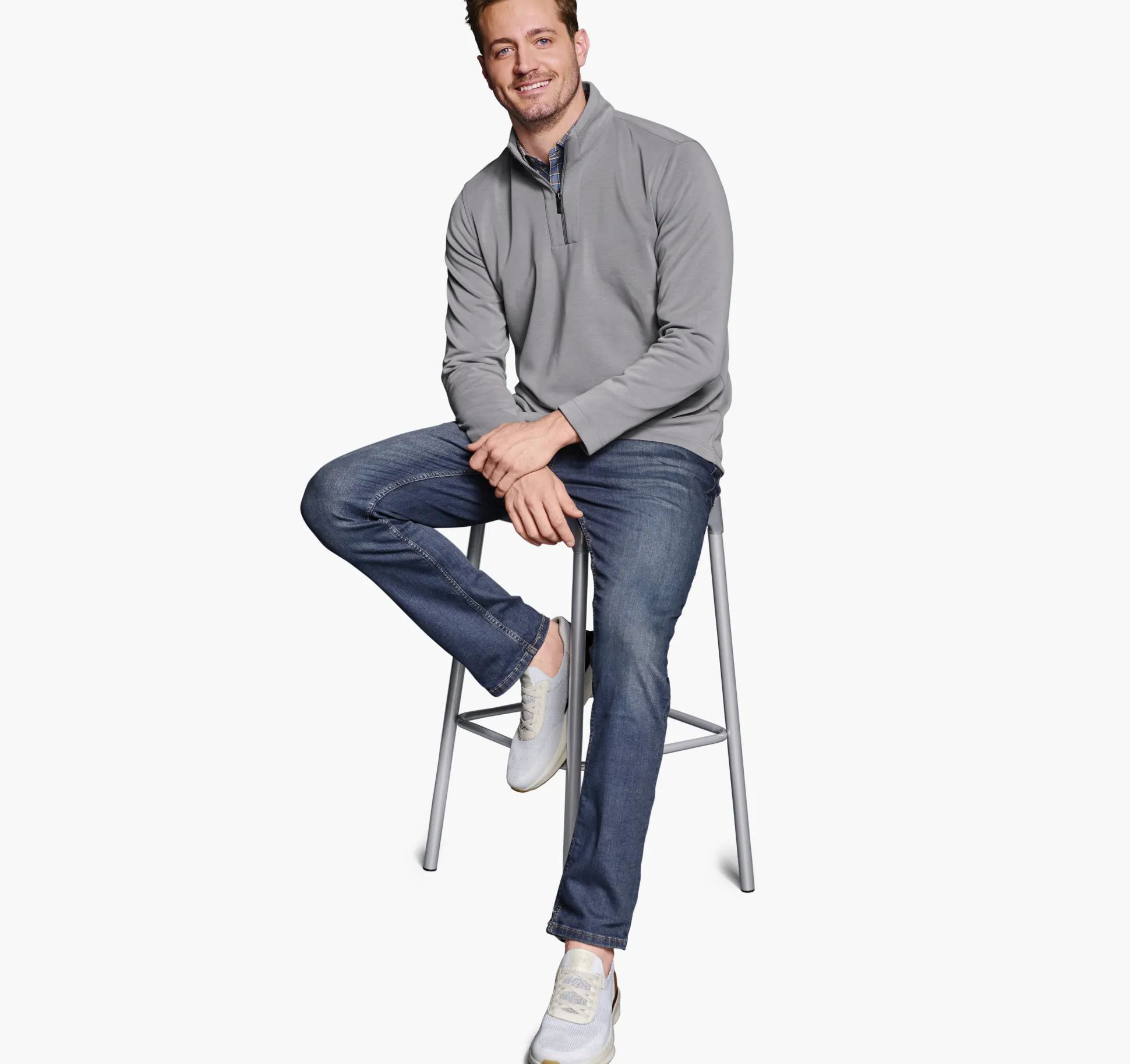 Vintage Washed Quarter-Zip