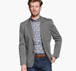 Washed Cotton Blazer