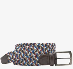 Woven Stretch-Knit Belt