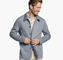 XC Flex&reg; Knit Full-Button Blazer