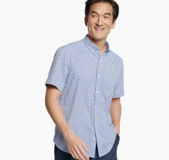 XC4&reg; Short-Sleeve Stretch Woven Shirt